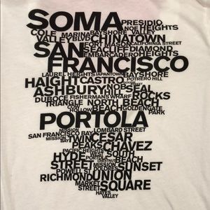 James Perse Long Sleeve White Shirt Size 2 ( M )